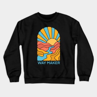 Christian Way Maker Crewneck Sweatshirt